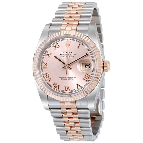 rolex datejust 36 rosegold|rolex datejust 36 everose gold.